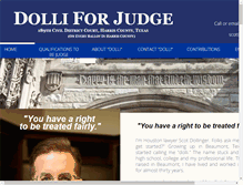 Tablet Screenshot of dolli4judge.com